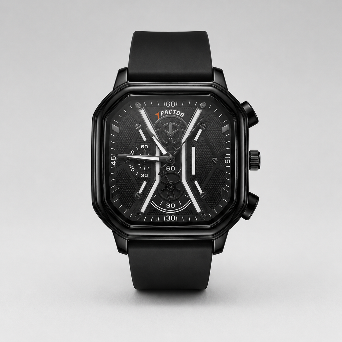 XFACTOR® Onyx Octane Quartz Chronograph Watch For Men