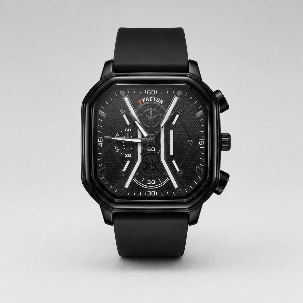 XFACTOR® Onyx Octane Quartz Chronograph Watch For Men