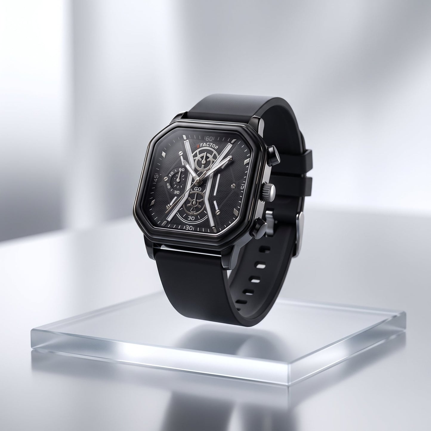 XFACTOR® Onyx Octane Quartz Chronograph Watch For Men