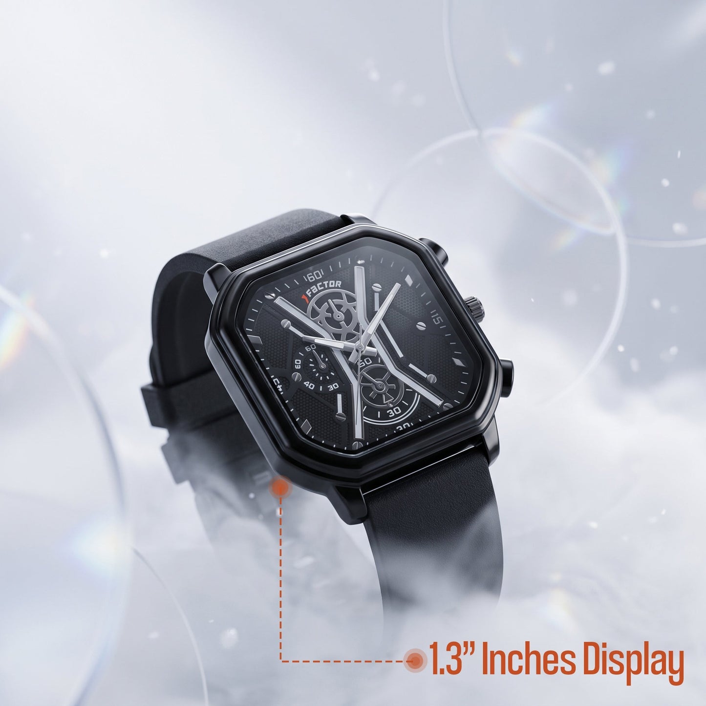 XFACTOR® Onyx Octane Quartz Chronograph Watch For Men