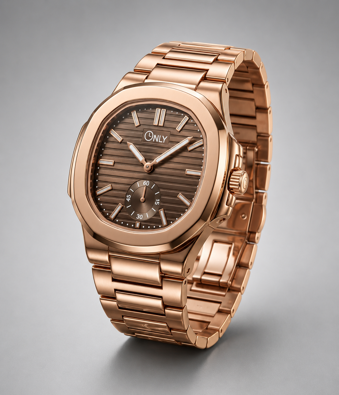 ONLY® Prestige-X Luxury Rose Gold Watch For Men